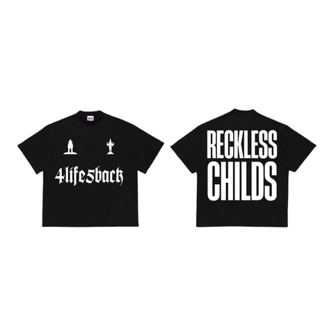 4LIFE5BACK Tee (black)